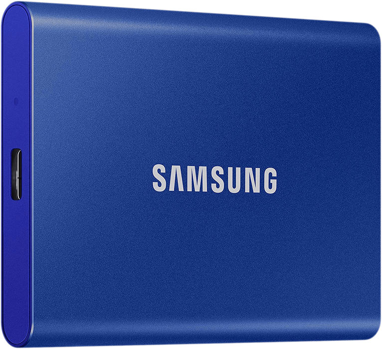 Samsung T7 Portable External SSD - Blue - 1 TB   for sale in Egypt from Games2Egypt