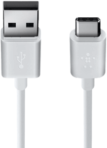 Belkin Cable USB To Type-C Cable (1m) - White -  for sale in Egypt from Games2Egypt