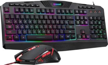 Redragon S101 Wired RGB Gaming Keyboard and Mouse Combo