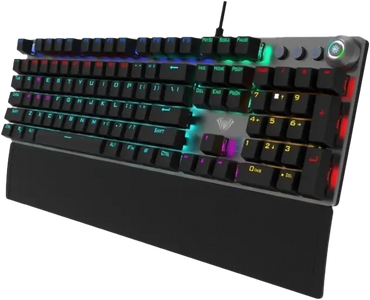 كيبورد جيمنج ميكانيكي F2088 بسويتش أزرق من أولا - أسود  للبيع في مصر من خلال Games2Egypt