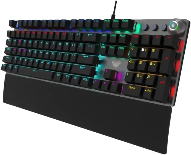 كيبورد جيمنج ميكانيكي F2088 بسويتش أزرق من أولا - أسود  للبيع في مصر من خلال Games2Egypt