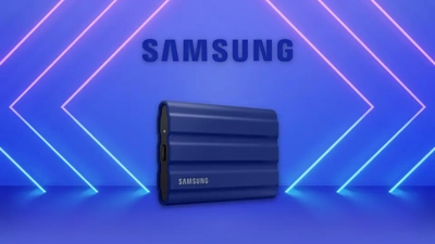 Samsung T7 Blue Shield Portable SSD - 1 TB