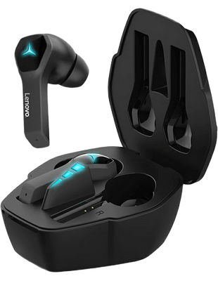 Lenovo HQ08 TWS Gaming Dual Earbuds – Black