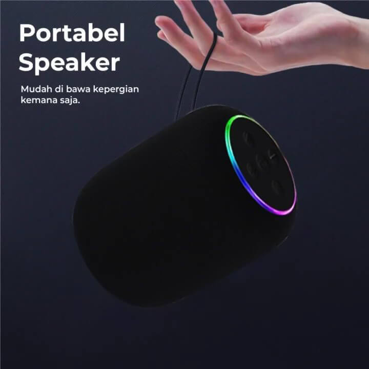 Kisonli Q15 Wireless speaker - Black  – image 3