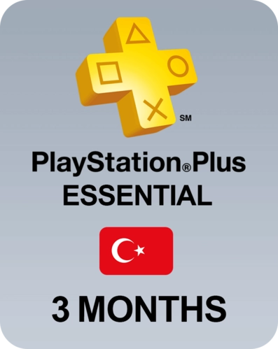 PlayStation PS Plus Essential 3 Months PSN Key Turkey