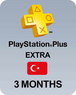 PlayStation (PS) Plus Extra 3 Months PSN Key - Turkey