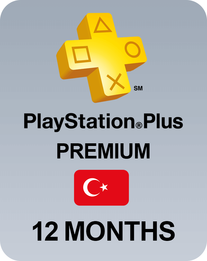 PlayStation (PS) Plus Premium 12 Months PSN Key - Turkey