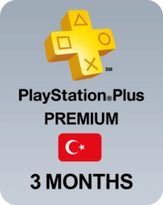 PlayStation (PS) Plus Premium 3 Months PSN Key - Turkey (82146)