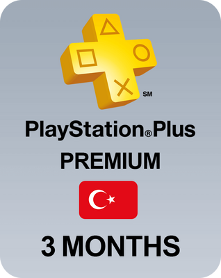 PlayStation (PS) Plus Premium 3 Months PSN Key - Turkey
