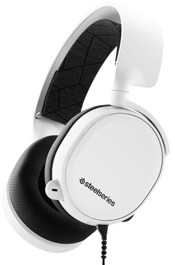 SteelSeries Arctis 3 Gaming Headset - White