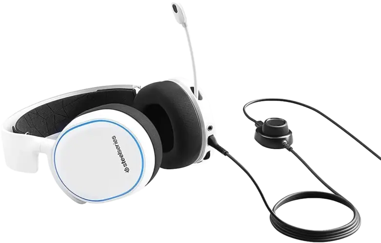 SteelSeries Arctis 5 Gaming Headset - White