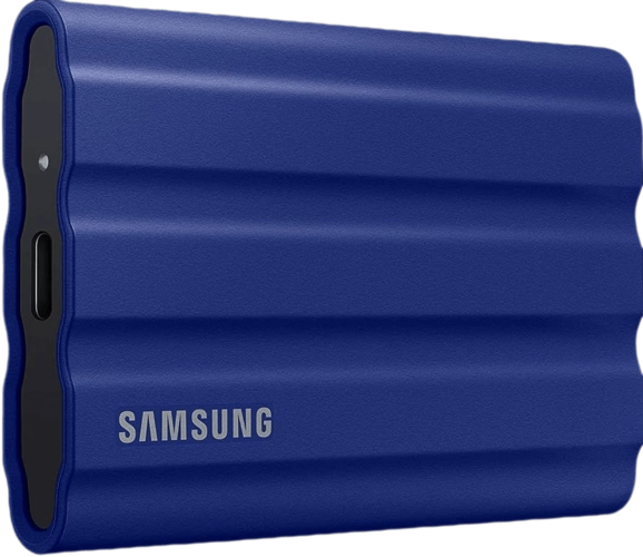 Samsung T7 Blue Shield Portable SSD - 1 TB