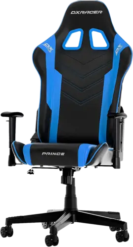 DXRACER Prince series Gaming Chair - Black and Blue