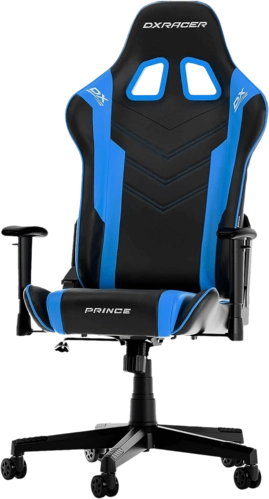 DXRACER Prince series Gaming Chair - Black and Blue