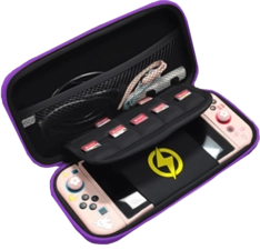 Zelda Travel Case for Nintendo Switch Deluxe Travel - Purble