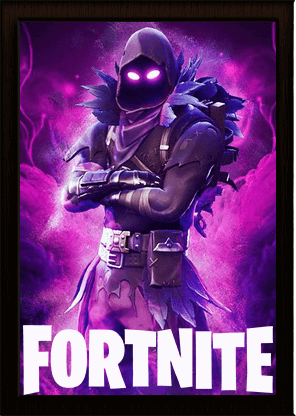 بوستر 3D لفورتنايت ميداس ورايفن  للبيع في مصر من خلال Games2Egypt