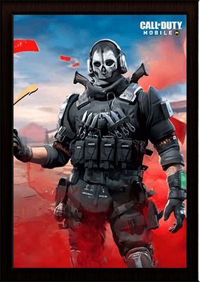 Call of Duty (COD) 3D Gaming Poster