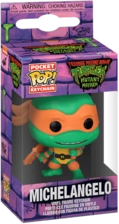 Pocket Funko Pop Keychain! Teenage Ninja Turtles - Michelangelo (Mutant Mayhem)