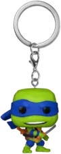 Pocket Funko Pop Keychain! Teenage Ninja Turtles -Leonardo (Mutant Mayhem) (83417)