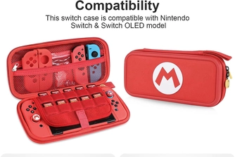 Super Mario (Logo) Traveler Case for Nintendo Switch and NSW OLED