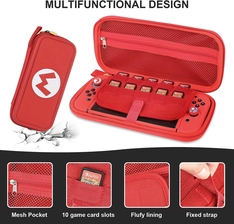 Super Mario (Logo) Traveler Case for Nintendo Switch and NSW OLED