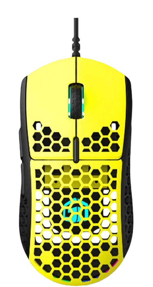 GamerTek GM16 Ultralight Precision Gaming Mouse - Yellow  for sale in Egypt from Games2Egypt