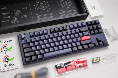 Ducky One 3 Cosmic Mechanical Gaming Keyboard - Grey Cherry Blue  for sale in Egypt from Games2Egypt
