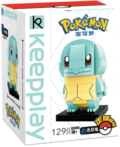 Keeppley Squirtle Action Figure 129 Pieces with best price in