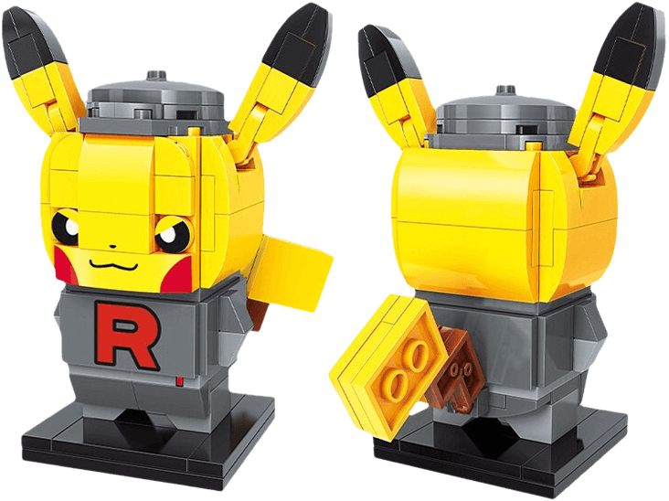 Keeppley Pokemon Pikachu (Team Rocket) Action Figure – image 2
