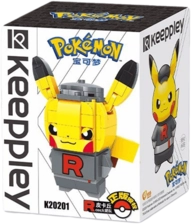 Keeppley Pokemon Pikachu (Team Rocket) Action Figure