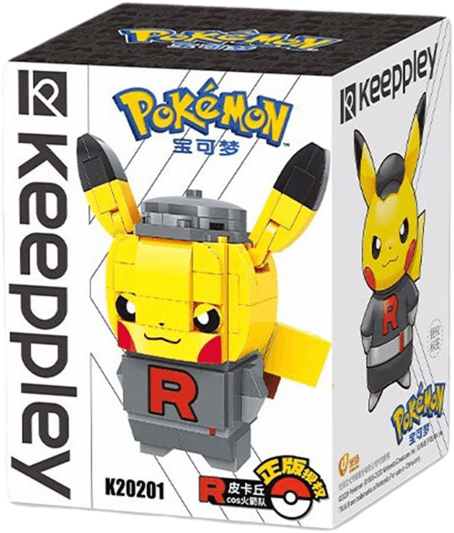 Keeppley Pokemon Pikachu (Team Rocket) Action Figure – image 3