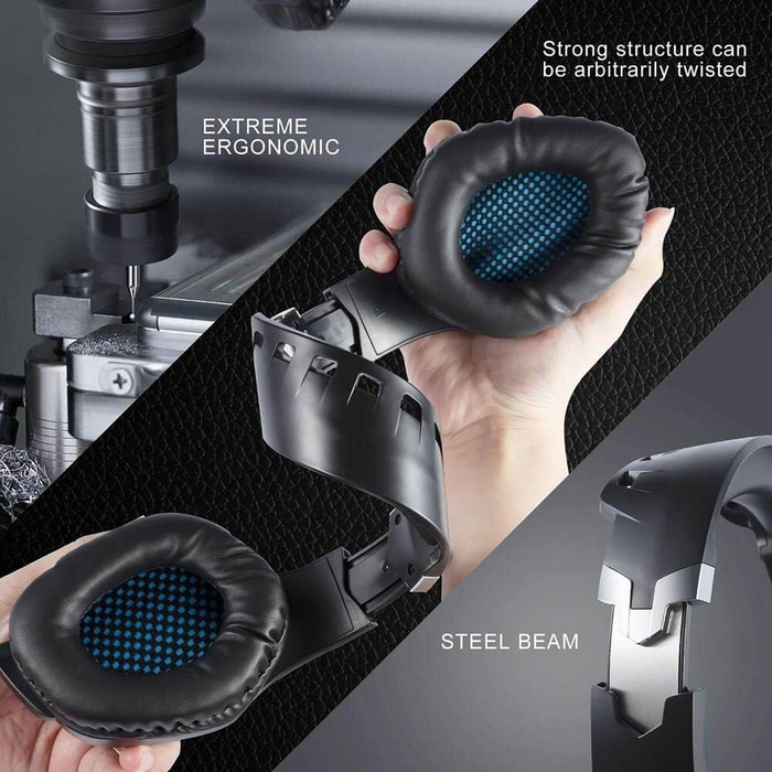 سماعة جيمنج كي 1 بي برو من أونيكوما - أزرق وأسود  للبيع في مصر من خلال Games2Egypt