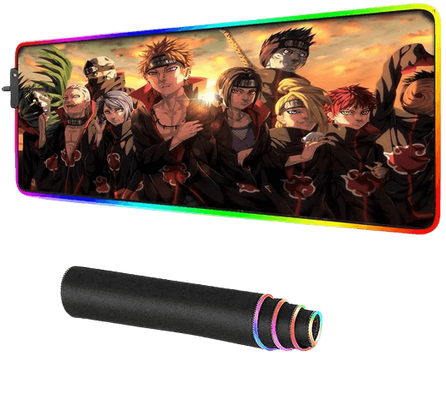 Naruto RGB Gaming Mouse Pad - 80x30 cm (XL)