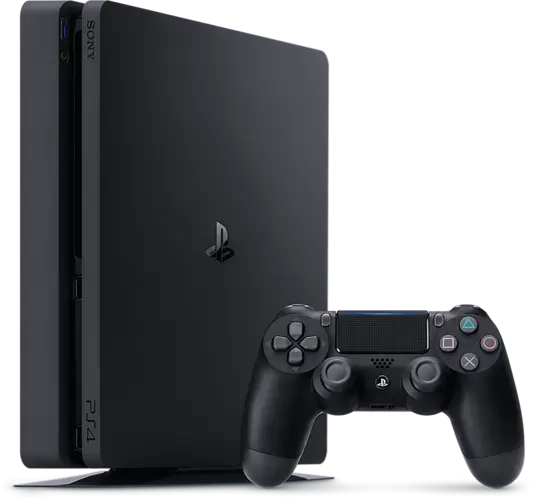 PlayStation 4 Slim Console - Black  for sale in Egypt from Games2Egypt