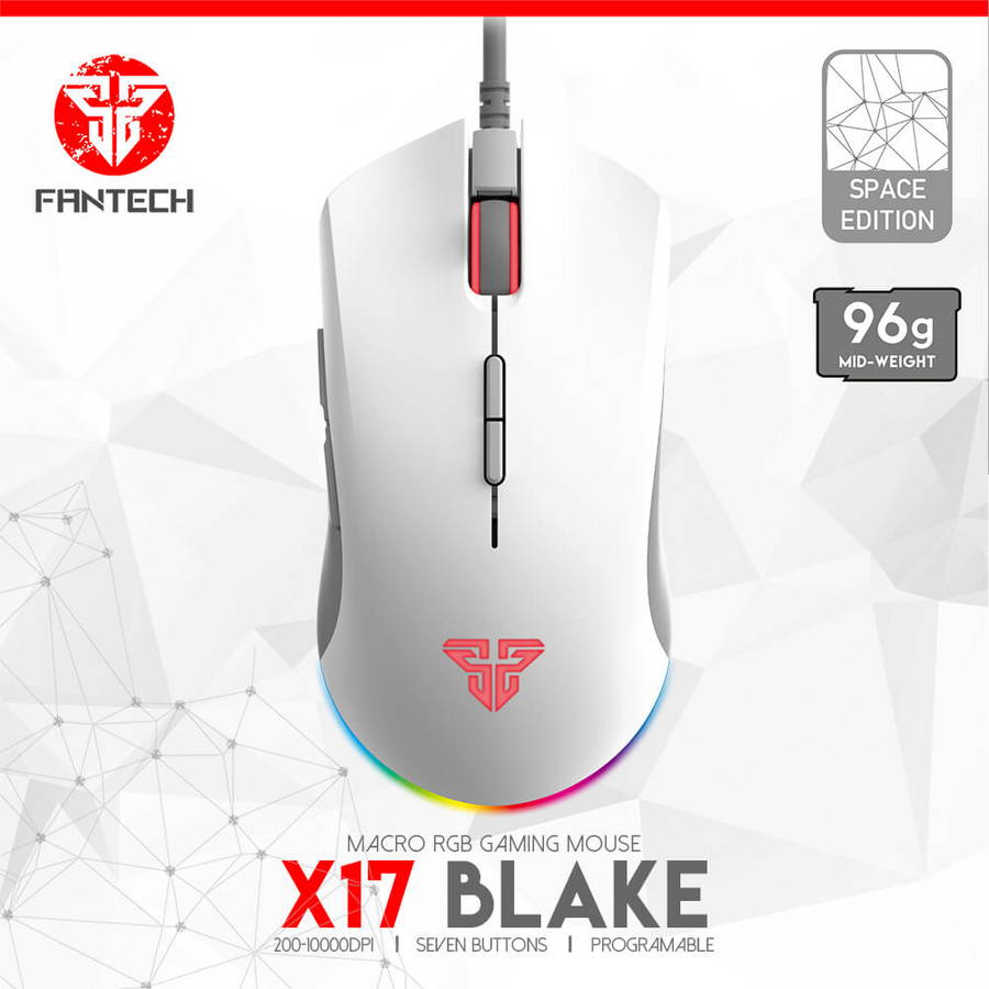 Fantech BLAKE X17 Gaming Mouse - White – image 2