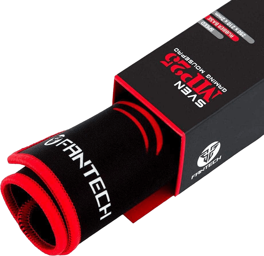 Fantech MP25 Gaming Mouse Pad - Black and Red – image 2