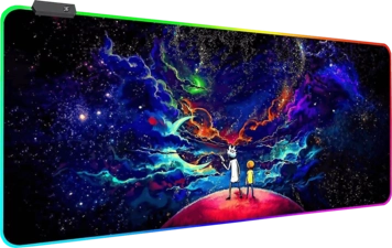 Rick and Morty RGB Gaming Mouse Pad - 80x30 cm(XL)  for sale in Egypt from Games2Egypt
