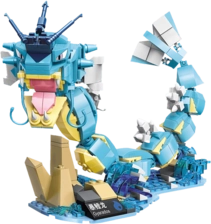 Keeppley Pokemon Gyarados Action Figure - 481 Pieces