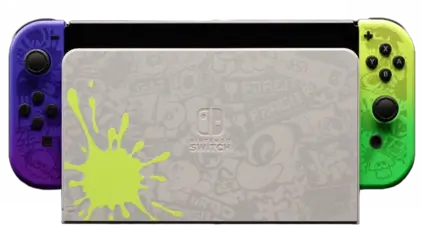 Nintendo Switch OLED Console Splatoon Edition - Used