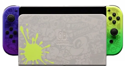 Nintendo Switch OLED Console Splatoon Edition - Used