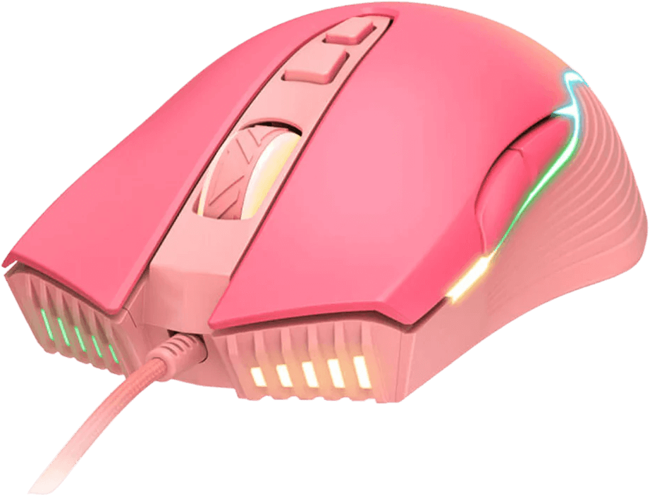 Onikuma CW905 RGB Gaming Mouse - Pink – image 2
