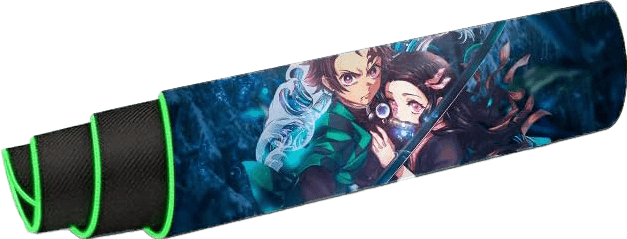 Demon Slayer RGB Gaming Mouse Pad - 80x30 cm (Large)  for sale in Egypt from Games2Egypt