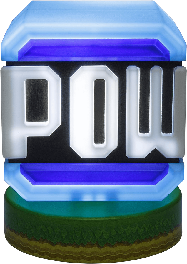 Paladone Super Mario: POW Block Icon Light