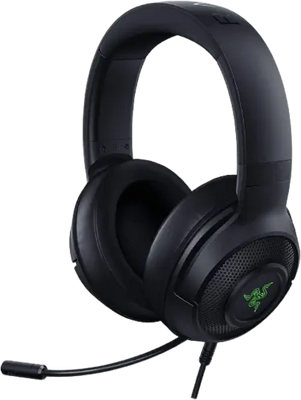 Razer Kraken X Essential Wired Gaming Headset - Black