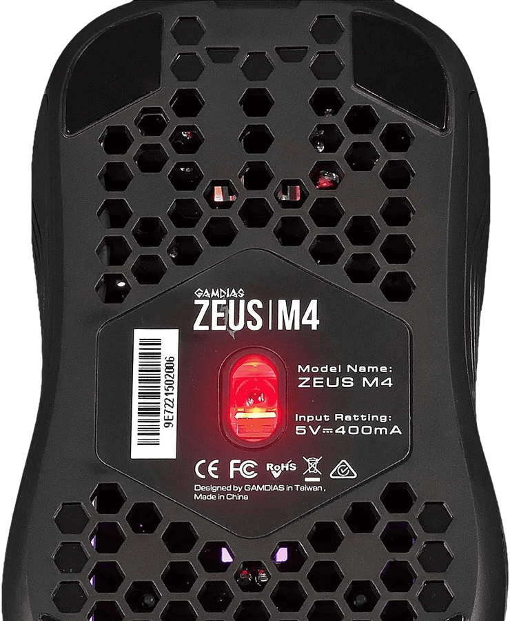 GAMDIAS Zeus M4 RGB Wired Gaming Mouse + Mouse Pad – image 5