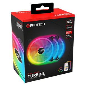 Fantech Turbine FB301 3 in 1 RGB PC Fan with Remote Control