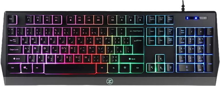 TechnoZone E 5 Wired Gaming Membrane Keyboard -  for sale in Egypt from Games2Egypt
