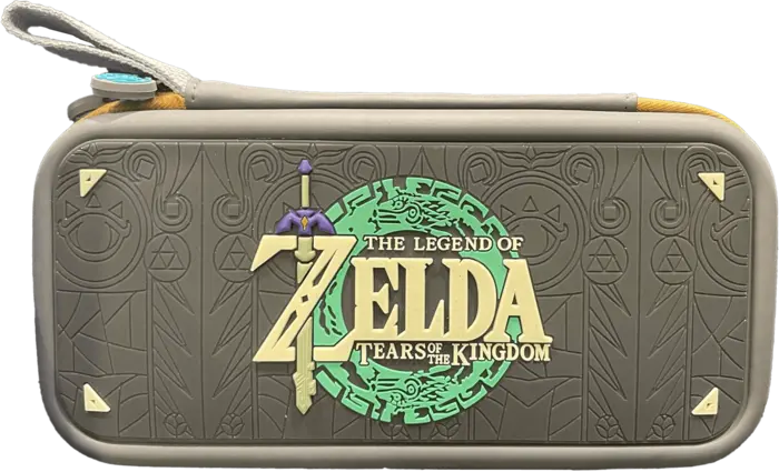 The Legend of Zelda Logo Case for Nintendo Switch OLED - Black