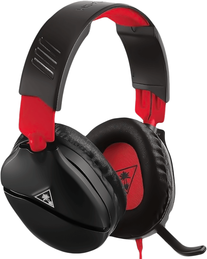 Turtle Beach Ear Force Recon 70N Wired Gaming Headset - Black and Red