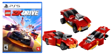 Lego 2K Drive Game + 3-in-1 Aquadirt Racer Toy - PS5